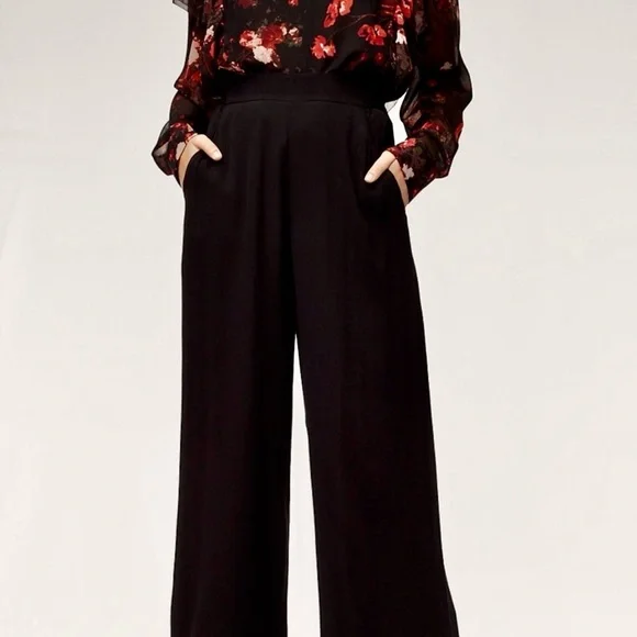 Aritzia Wilfred Faun Pant Long Black Size XS - Picture 2 of 10
